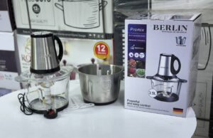 💚 خردکن تیغه تیتانیوم دو کاسهای برلین آلمان مدل BE-999 5 💚 خردکن تیغه تیتانیوم دو کاسهای برلین آلمان مدل BE-999